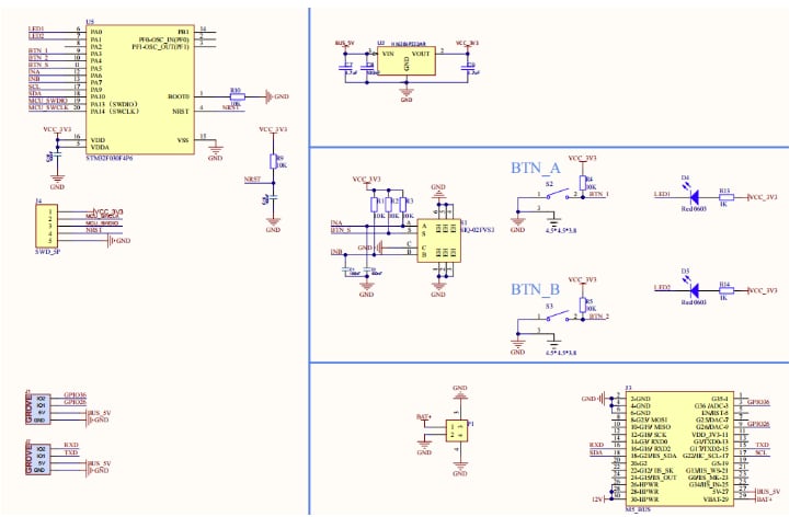 Schematic - M5Stack M129 HMI Interface Module